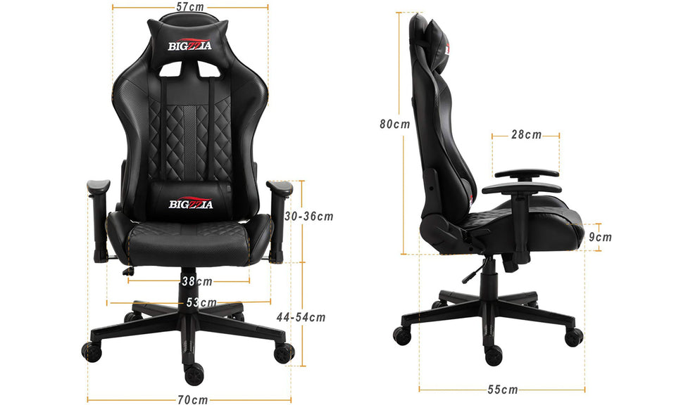 Bigzzia Ergonomic  PC & Racing Game Chair-172 Degree