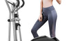 Dripex Elliptical Cross Trainer (2021 New Version), 8 Level Magnetic Resistance Elliptical Machine for Home Use w/ 6KG Flywheel, Pulse Rate Grips, LCD Monitor, iPad & Bottle Holder