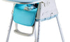 iropro High Chair for Baby and Toddler Booster Seat, with Removable Tray, 3-piont Harness and Adjustable Height Legs, Easy to Assemble Clean Dining Chair for Boys and Girls