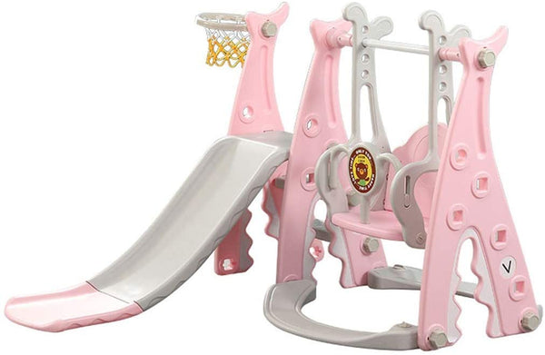 Kids Swing Playground Slide Children Play House Outdoor Garden Toddler Baby Toy
