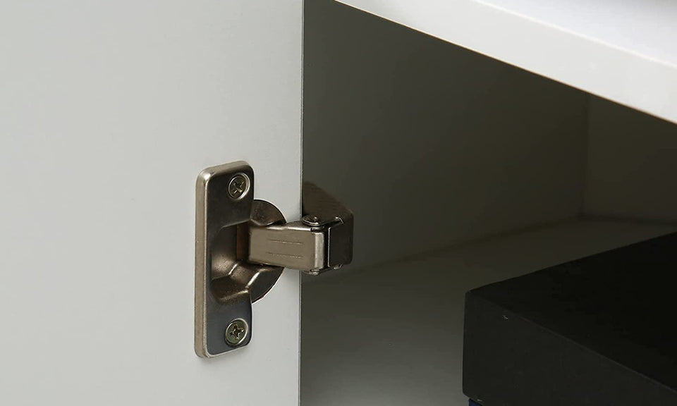 DripeX Corner TV Unit LED TV Stand Cabinet High Gloss Media Console Storage Units