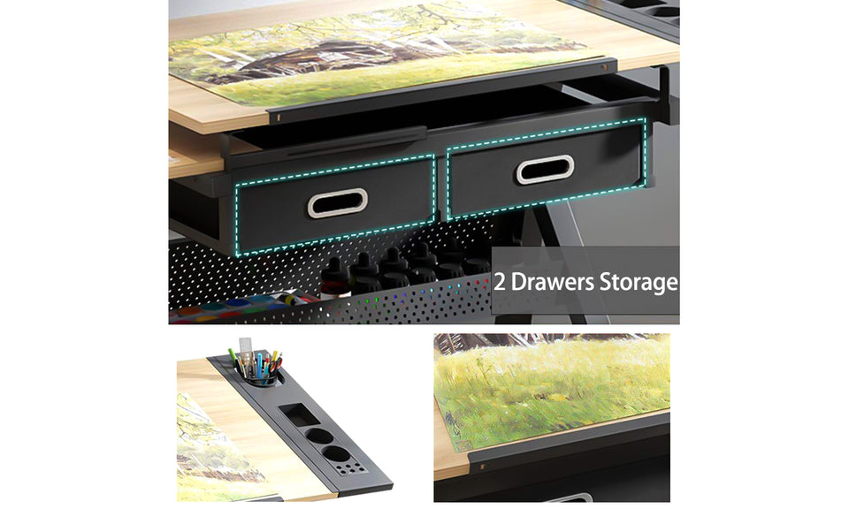 Dripex Adjustable Drawing Table