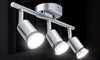 3 Led Light Track Lighting - Ceiling or Wall Mount