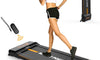 Dripex Under-Desk Treadmill with Remote Control, 1-6KM/H Adjustable Speed, 500W Motor, LCD Screen