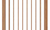 Dripex Stair Gate for Baby and Pet, Baby Safety Gate Pressure Fit, Metal Safety Gate for Doors and Stairs, Adjustable 75 cm - 82cm, One-Handed Operation, Auto Close Baby Gate, Wood Pattern Color