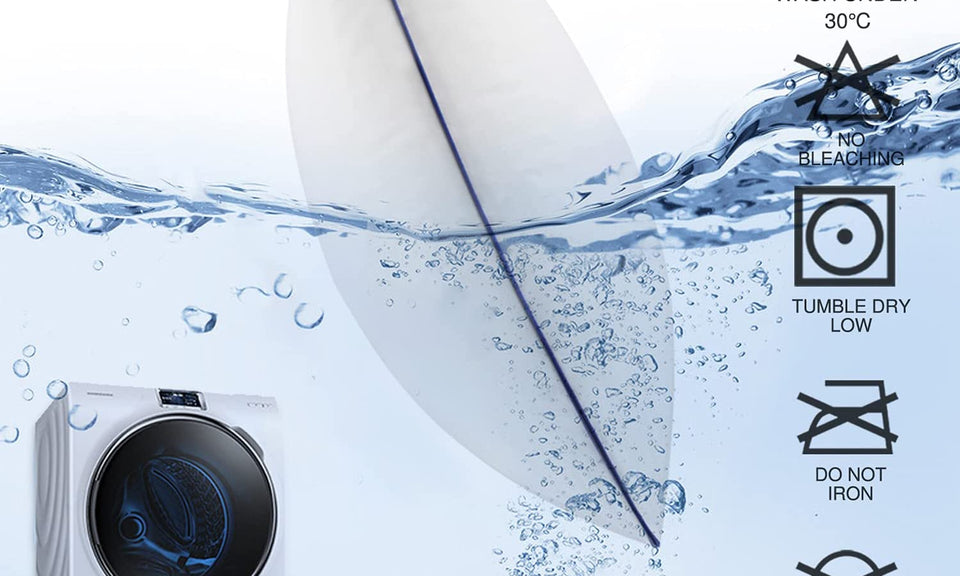 Vesgantti Pillows  Medium Firm 100% Cotton Cover, Down Alternative Filled - Anti Allergy Ultrabounce Pillows