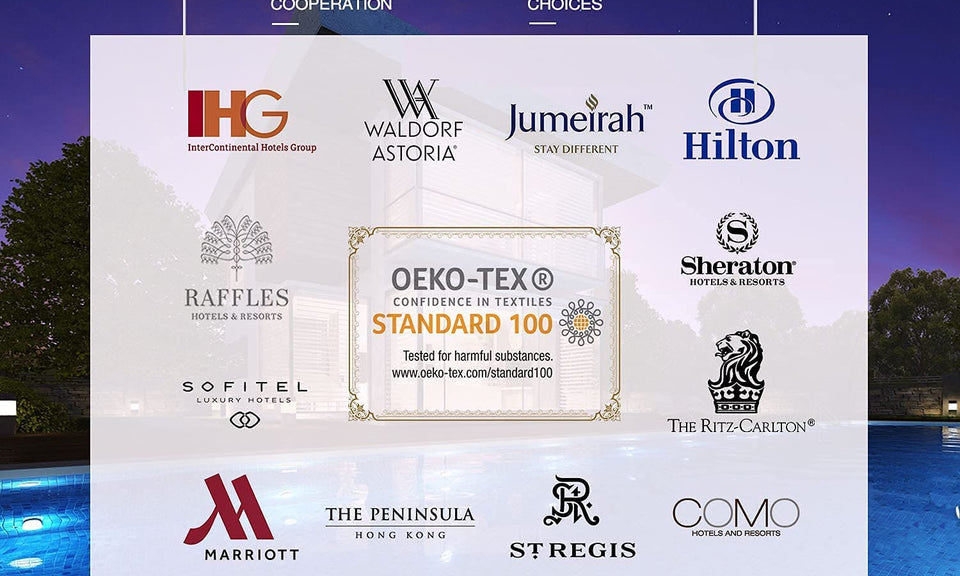 Vesgantti Waterproof Mattress Protector 35cm Deep Mattress Cover with Fully Elastic Skirt - Anti Allergy & Bed Bugs Proof Machine Washable(135 x 190 cm)