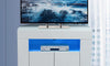 DripeX Corner TV Unit LED TV Stand Cabinet High Gloss Media Console Storage Units