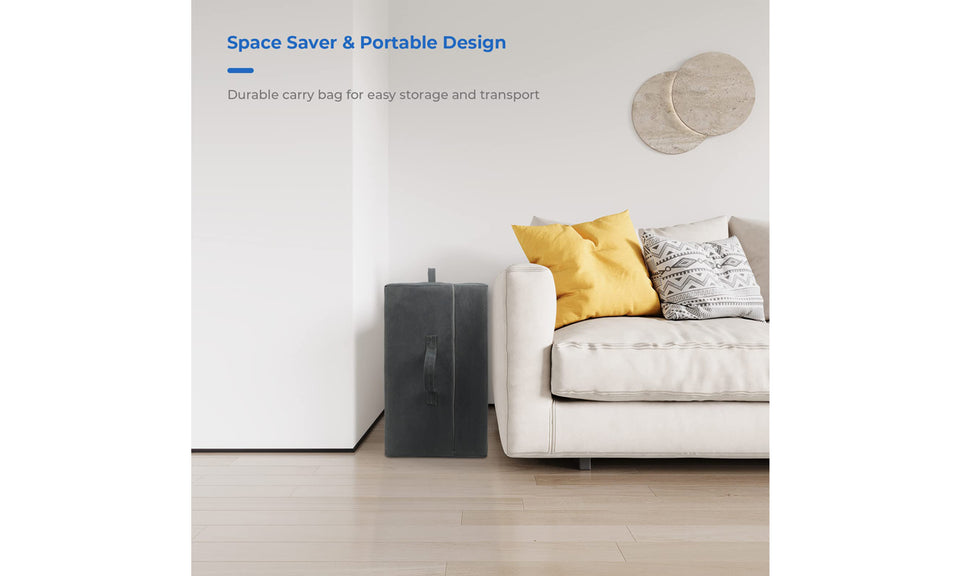 Vesgantti Folding Mattress 10/15cm with Storage Bag Gel Memory Foam Tr