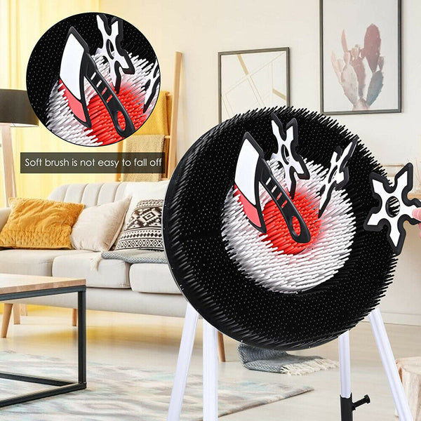 Foam Axe Darts Throwing Game Set Indoor/Outdoor Target Board Gift for Kids