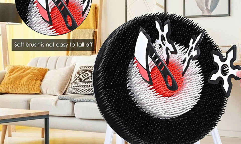Foam Axe Darts Throwing Game Set Indoor/Outdoor Target Board Gift for Kids